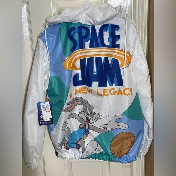 Windbreaker Jacket Sz S, Space Jam: A New Legacy - branded 'Members Only'‌‌‌‍‍‍‍ - Picture 10 of 12